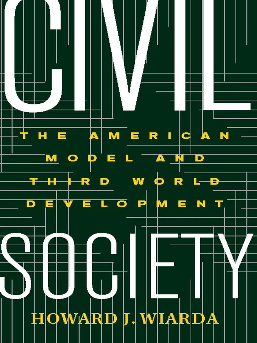 Title details for Civil Society by Howard J. Wiarda - Available